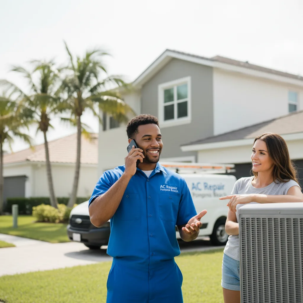 AC Repair Pompano Beach customer support in Crystal City